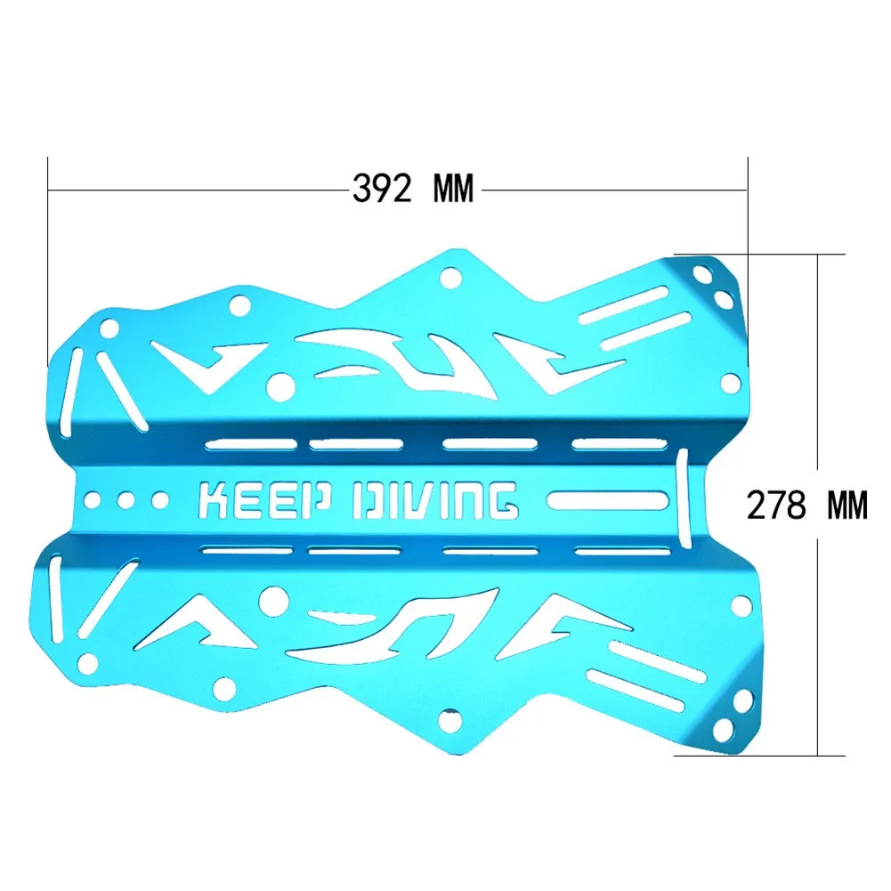 T6061 Scuba Diving Aluminium Alloy Backplate BCD Tech Gears 3mm Snorkeling Backplates Matte Frosted High-grad Personality Tools
T6061 Scuba Diving Aluminium Alloy Backplate BCD Tech Gears 3mm Snorkeling Backplates Matte Frosted High-grad Personality Tools