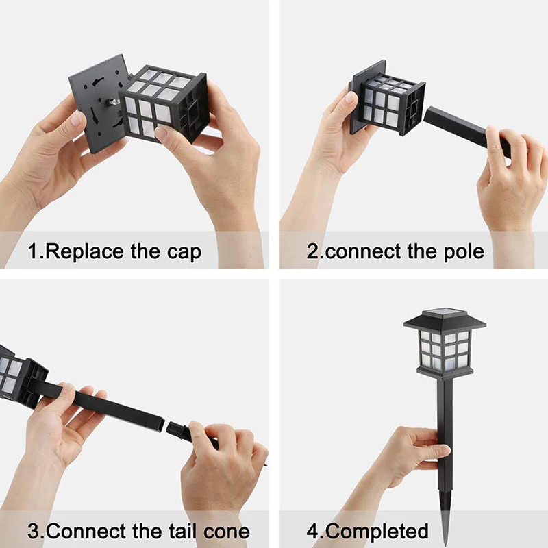 Solar Garden Light Outdoor Waterproof Lawn Lamp Spotlight Pathway Landscape Retro Solar Powered Palace Lantern Street Decoration
Solar Garden Light Outdoor Waterproof Lawn Lamp Spotlight Pathway Landscape Retro Solar Powered Palace Lantern Street Decoration