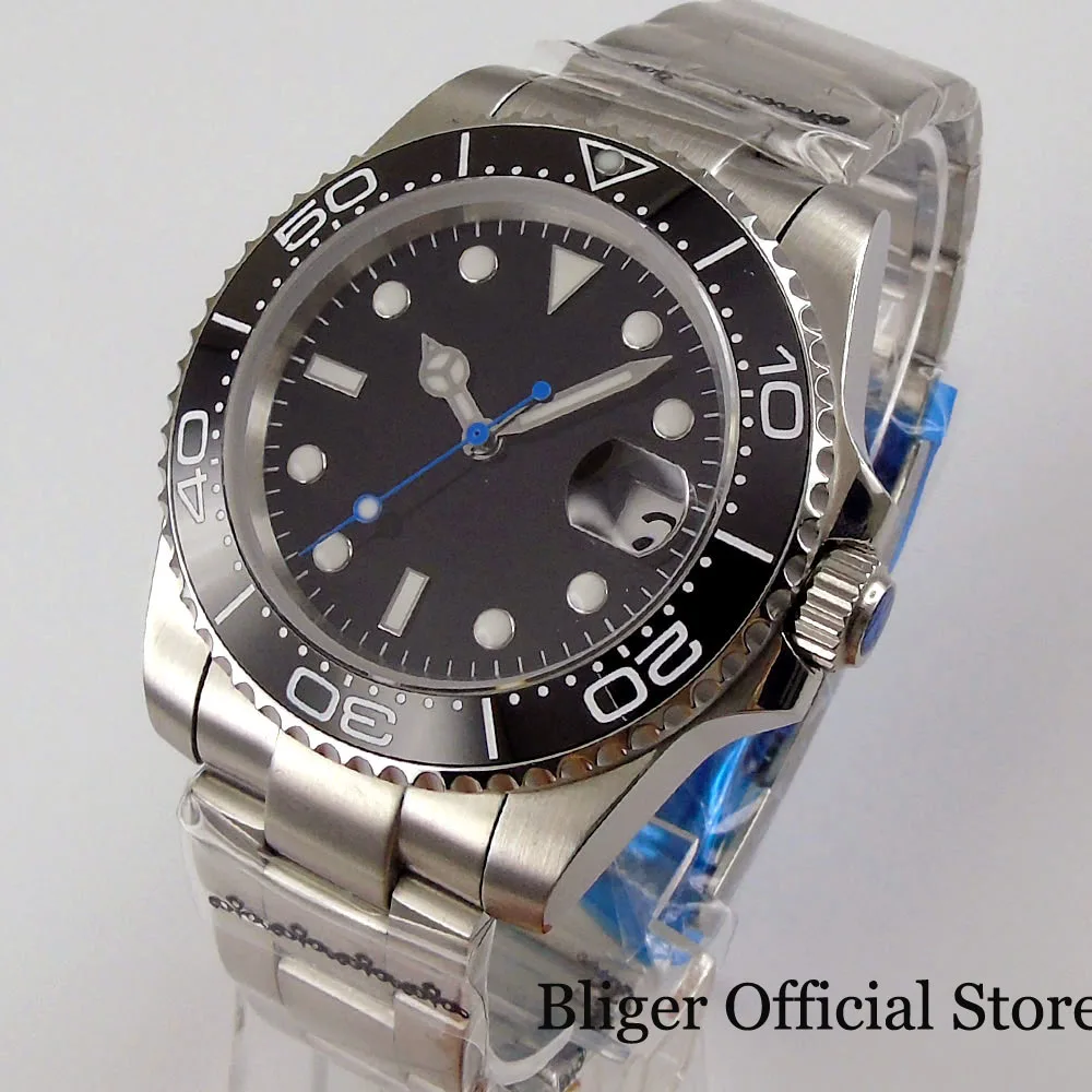BLIGER Sterile Nologo 24 Jewels NH35 PT5000 Automatic Men Watch Blue Second Hand Unidirection Bezel Oyster Strap Saphire Glass
BLIGER Sterile Nologo 24 Jewels NH35 PT5000 Automatic Men Watch Blue Second Hand Unidirection Bezel Oyster Strap Saphire Glass