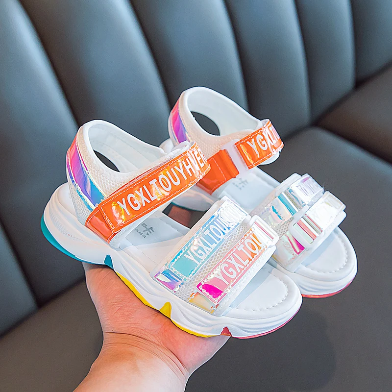 Girls' Shoes 2021 New Summer Girls' Sandals Anti-Slip Soft Bottom Rainbow Shoes For ChildreN And GirlS
Girls' Shoes 2021 New Summer Girls' Sandals Anti-Slip Soft Bottom Rainbow Shoes For ChildreN And GirlS