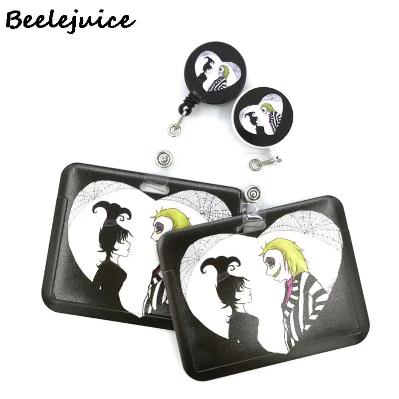 Horror Movie Characters Tim Burton Movie Snake Card Cover Clip Lanyard Retractable Student Nurse Badge Clip ID Card Badge Holder
Horror Movie Characters Tim Burton Movie Snake Card Cover Clip Lanyard Retractable Student Nurse Badge Clip ID Card Badge Holder