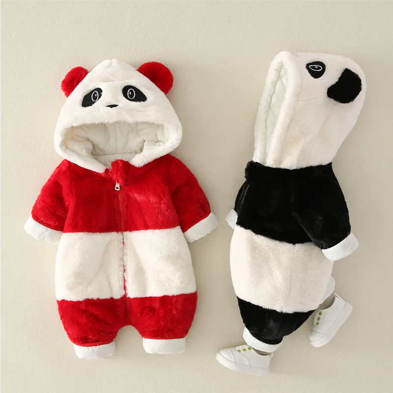 0-12 Months winter children clothing Newborn baby romper pajama velvet warm sleep bag cartoon panda animal baby clothes outfit
0-12 Months winter children clothing Newborn baby romper pajama velvet warm sleep bag cartoon panda animal baby clothes outfit