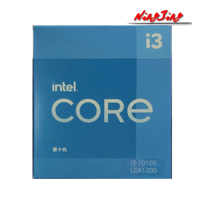 Intel Core i3 10105 3 7 ГГц Quad восьмипоточные Процессор процессор L3 = 6M 65 Вт LGA1200 новые и