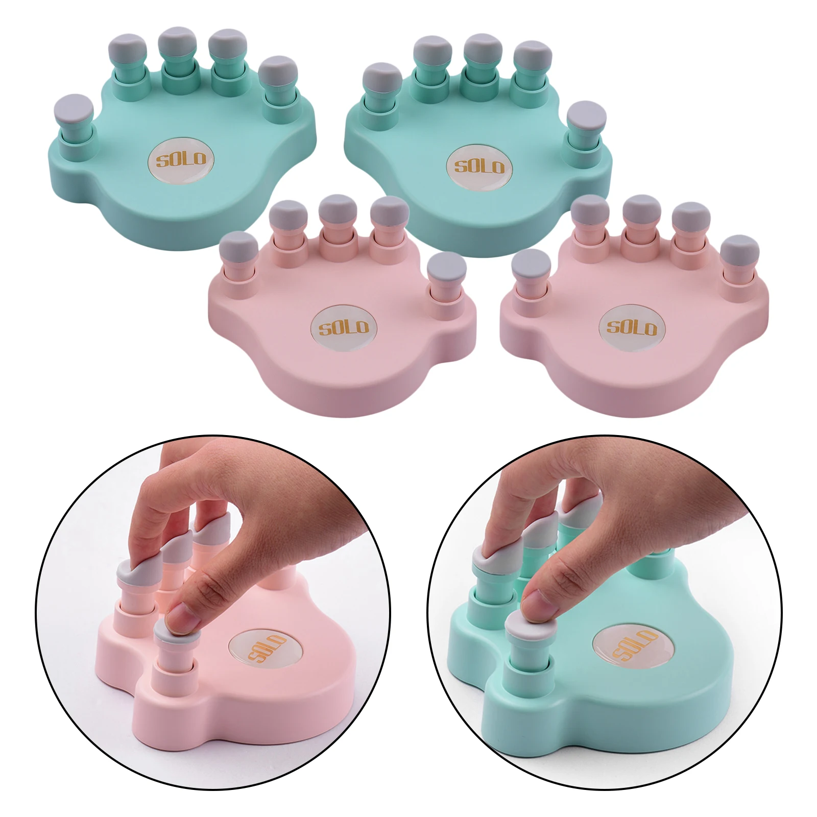 Piano Finger Trainers Training Finger Hand Grip Exerciser Soft Finger Pads
Piano Finger Trainers Training Finger Hand Grip Exerciser Soft Finger Pads