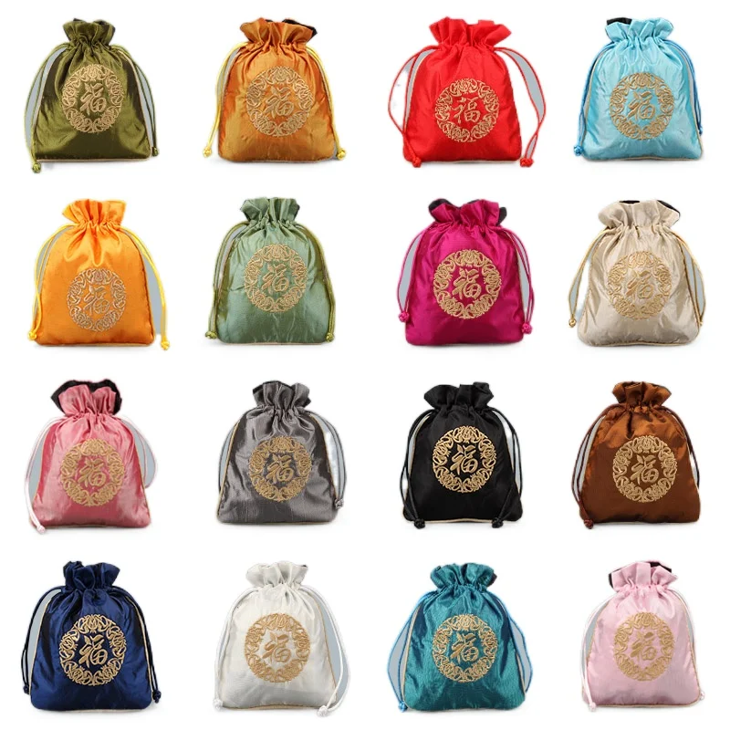 Wholesale Fu Word Kam Pumping Bags Accessories Jinhe Lace Party Chinese Gift bags 14cm*12cm
Wholesale Fu Word Kam Pumping Bags Accessories Jinhe Lace Party Chinese Gift bags 14cm*12cm