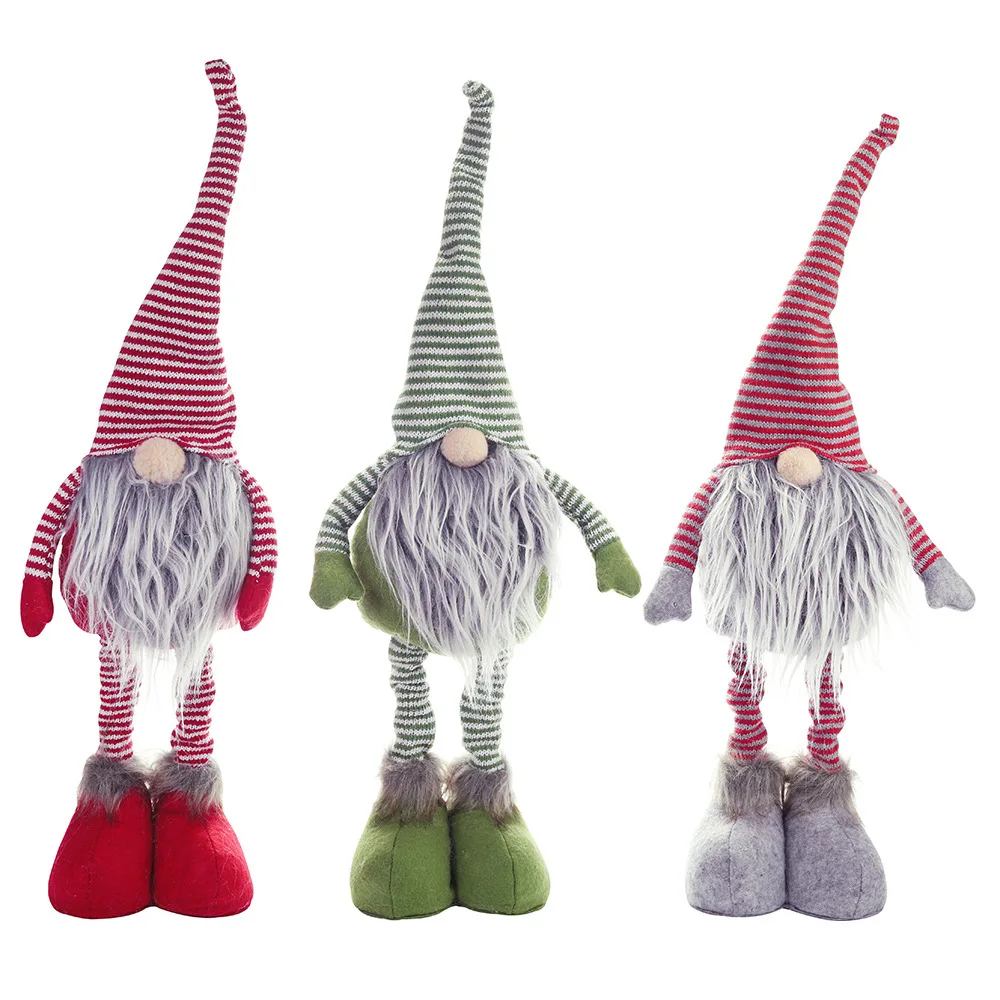 1pcs Christmas Striped Faceless Doll Standing Posture Doll Nordic Santa Claus Doll Ornaments
1pcs Christmas Striped Faceless Doll Standing Posture Doll Nordic Santa Claus Doll Ornaments