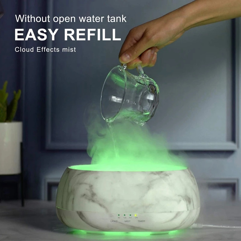 YANKE 500Ml aromatic fragrance essential oil diffuser, remote spray, ultrasonic cold fog, marble EU plug humidifier
YANKE 500Ml aromatic fragrance essential oil diffuser, remote spray, ultrasonic cold fog, marble EU plug humidifier
