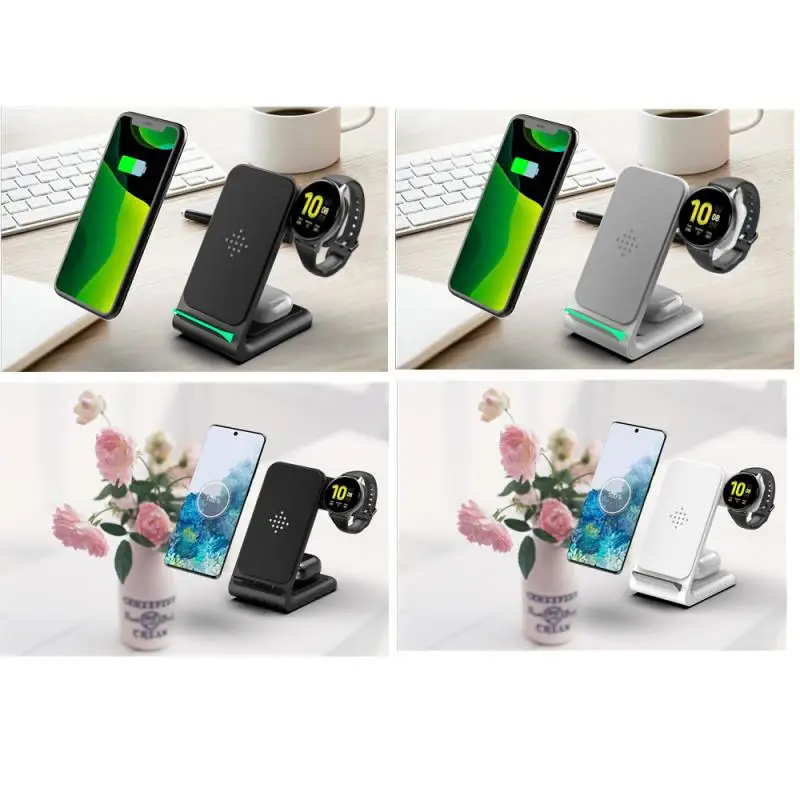 3 in 1 Foldable Fast Charging Dock Station 15W Qi Wireless Charger Stand For Samsung Galaxy Watch/Galaxy Bud Wireless Charge Pad
3 in 1 Foldable Fast Charging Dock Station 15W Qi Wireless Charger Stand For Samsung Galaxy Watch/Galaxy Bud Wireless Charge Pad