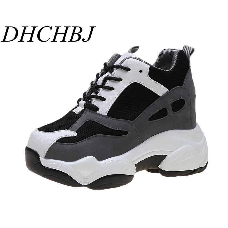 2020 Spring Platform Sneakers Women 9.5 CM Thick Bottom Dad Shoes Height Increased Casual Shoes Breathing Warm Leisure Shoes
2020 Spring Platform Sneakers Women 9.5 CM Thick Bottom Dad Shoes Height Increased Casual Shoes Breathing Warm Leisure Shoes