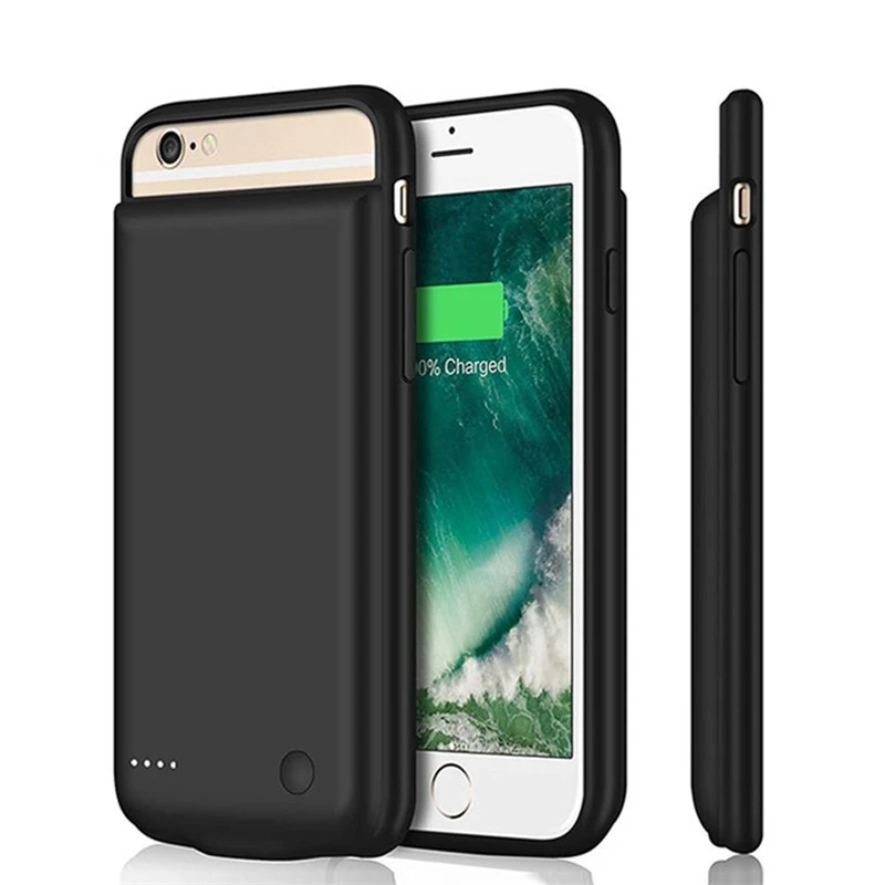 Портативный чехол для зарядного устройства, подходит для iPhone 6 / 6S / 5000, 7 / 8 мАч
Портативный чехол для зарядного устройства, подходит для iPhone 6 / 6S / 5000, 7 / 8 мАч