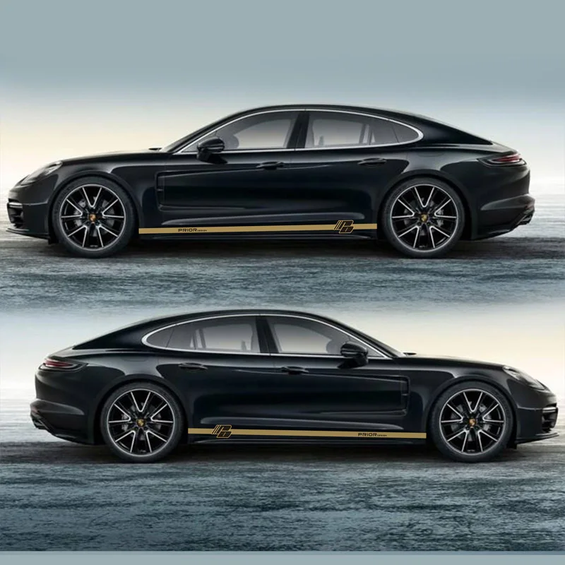 Sport Stripes Car Stickers For Porsche Panamera car Both side body sport auto stickers
Sport Stripes Car Stickers For Porsche Panamera car Both side body sport auto stickers