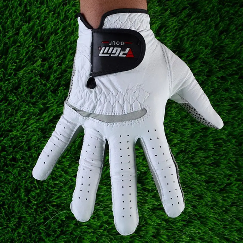 

1Pc Golf Glove Professional Breathable Left Right Hand Faux Sheepskin Anti-slip Tightly Glove for Men Golf Glove 5 Sizes