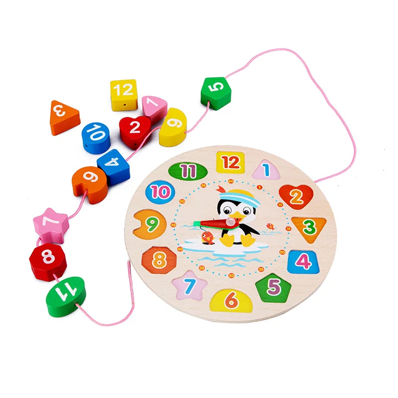 Preschool Baby Montessori Toys Early Education Teaching Aids Math Toys Digital Clock Wooden Toys Geometric Shape Matching
Preschool Baby Montessori Toys Early Education Teaching Aids Math Toys Digital Clock Wooden Toys Geometric Shape Matching