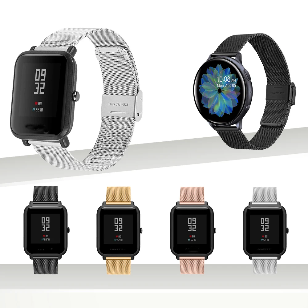 Ремешок металлический для Huami Amazfit Bip Lite, браслет для наручных смарт-часов samsung galaxy, аксессуары для часов
Ремешок металлический для Huami Amazfit Bip Lite, браслет для наручных смарт-часов samsung galaxy, аксессуары для часов