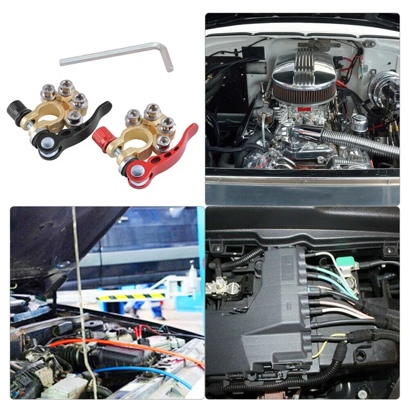 Комплект разъемов для аккумуляторной клеммы с инструментом для очистки, быстроразъемные клеммы для автомобильных аккумуляторов с верхней ...
Комплект разъемов для аккумуляторной клеммы с инструментом для очистки, быстроразъемные клеммы для автомобильных аккумуляторов с верхней ...