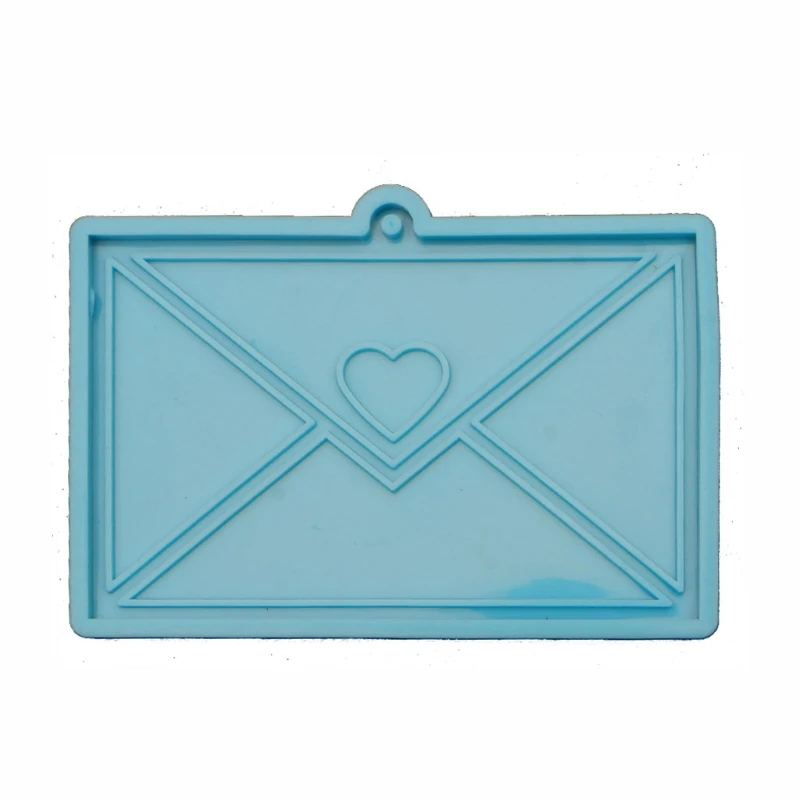 Handmade Envelope Resin Pendant Silicone Mold DIY Heart Envelope Resin Casting Mold Keychain Resin Jewelry Making Tools HX6F
Handmade Envelope Resin Pendant Silicone Mold DIY Heart Envelope Resin Casting Mold Keychain Resin Jewelry Making Tools HX6F