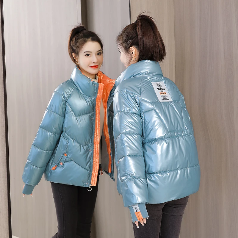 Korean Fashion Trends Crop Puffer Jackets for Women Winter Slim Fit Bright Clothing Teenage Basic Bubble Coats Simple Streetwear
Korean Fashion Trends Crop Puffer Jackets for Women Winter Slim Fit Bright Clothing Teenage Basic Bubble Coats Simple Streetwear