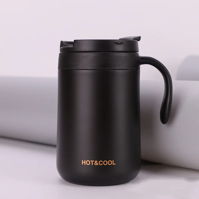 Stainless Steel Mugs American Style Vacuum Ouble Bottom Thermos Cups Outdoors Style Office Coffee Milk Tea Water Cup With Handle
Stainless Steel Mugs American Style Vacuum Ouble Bottom Thermos Cups Outdoors Style Office Coffee Milk Tea Water Cup With Handle