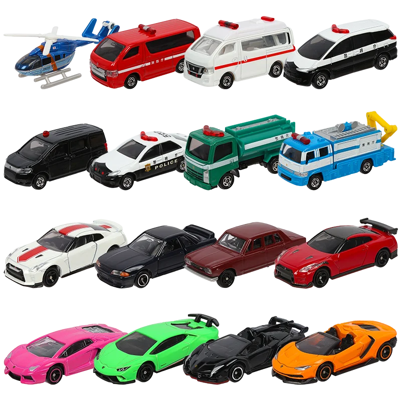 Metal TOMY Alloy Simulation Toy Car Model Suit Set Construction Transportation Sports Car Police Car Tomica Collect Toy Figures
Metal TOMY Alloy Simulation Toy Car Model Suit Set Construction Transportation Sports Car Police Car Tomica Collect Toy Figures