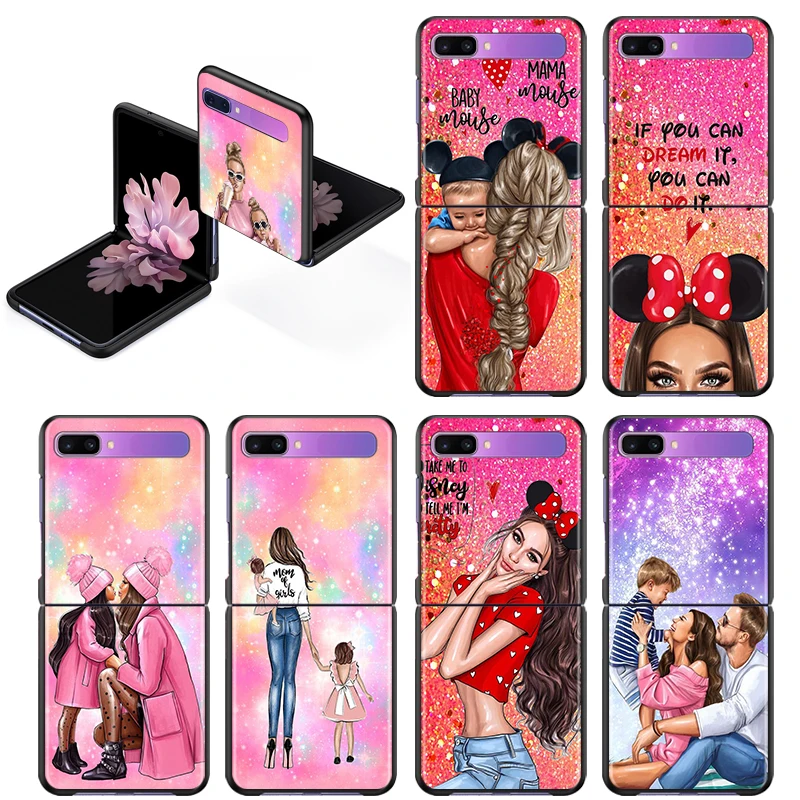 Lucky Cute Mom baby For Samsung Galaxy Z Flip 3 5G Shockproof Hard Shell Black Fashion Mobile Capa Fundas Phone Case
Lucky Cute Mom baby For Samsung Galaxy Z Flip 3 5G Shockproof Hard Shell Black Fashion Mobile Capa Fundas Phone Case
