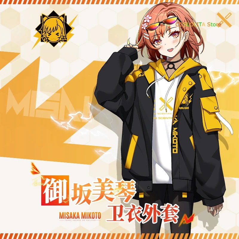 Аниме Toaru Kagaku no Railgun Misaka Mikoto, свободная футболка с длинными рукавами, пальто для костюмированной вечеринки, мужские и женские студенческие мо...
Аниме Toaru Kagaku no Railgun Misaka Mikoto, свободная футболка с длинными рукавами, пальто для костюмированной вечеринки, мужские и женские студенческие мо...