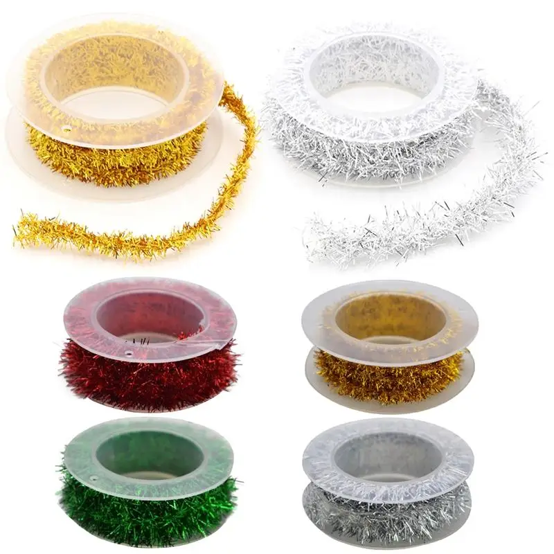 2 Rolls 49.21ft Christmas Tinsel Garland DIY Party Garland Metallic Garland Christmas Tree Decoration Home DIY Decor
2 Rolls 49.21ft Christmas Tinsel Garland DIY Party Garland Metallic Garland Christmas Tree Decoration Home DIY Decor
