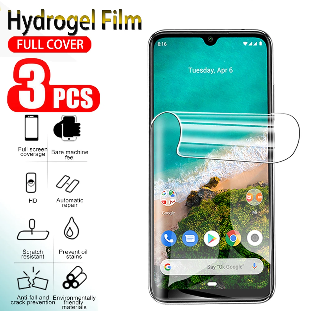 Гидрогелевая пленка 3 шт. для Xiaomi A3 lite A2 Lite A1, защита экрана, мягкая защитная пленка для Xiaomi Mi A3 Lite A2 Lite A1, не стекло
Гидрогелевая пленка 3 шт. для Xiaomi A3 lite A2 Lite A1, защита экрана, мягкая защитная пленка для Xiaomi Mi A3 Lite A2 Lite A1, не стекло
