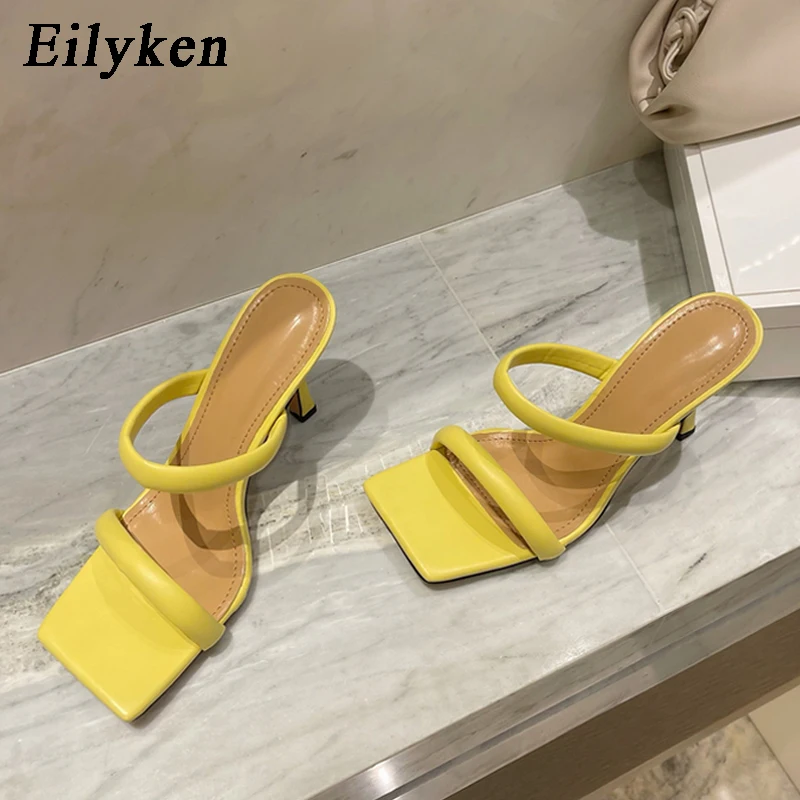 Босоножки женские Eilyken, желтые, белые, на тонком каблуке, с квадратным носком, летние, 2022
Босоножки женские Eilyken, желтые, белые, на тонком каблуке, с квадратным носком, летние, 2022