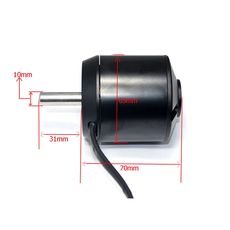 Высокоэффективный бесщеточный двигатель 6374 170KV 2800W 24V/36V w, моторный Холл для четырехколесных балансирующих скутеров, электрических скейтбор...
Высокоэффективный бесщеточный двигатель 6374 170KV 2800W 24V/36V w, моторный Холл для четырехколесных балансирующих скутеров, электрических скейтбор...