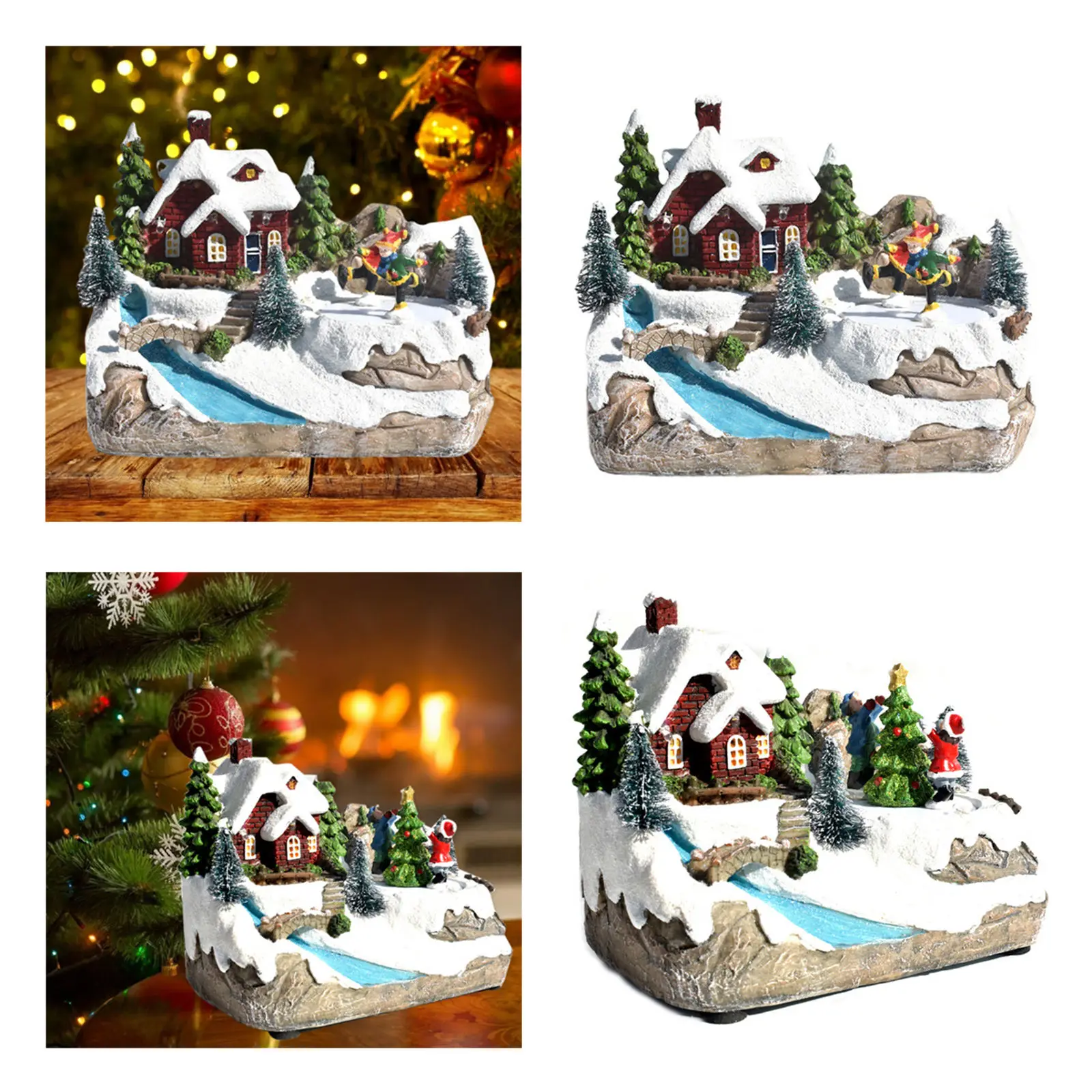 Christmas Snow House House Indoor Small Xmas Village House Scene for Xmas Festival
Christmas Snow House House Indoor Small Xmas Village House Scene for Xmas Festival