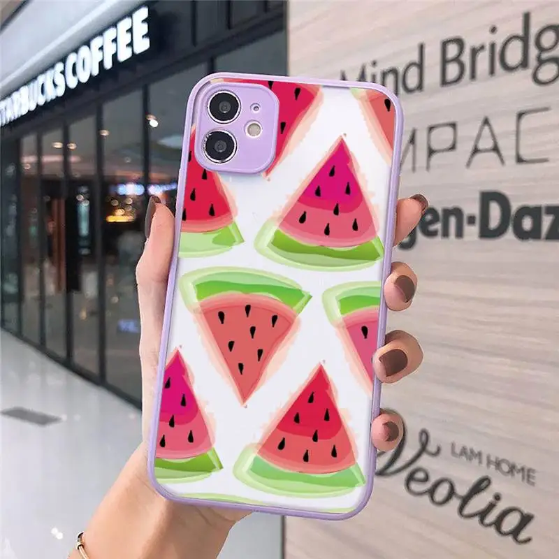 watermelon fruit Phone Cases Matte Transparent for iPhone 7 8 11 12 s mini pro X XS XR MAX Plus cover funda
watermelon fruit Phone Cases Matte Transparent for iPhone 7 8 11 12 s mini pro X XS XR MAX Plus cover funda