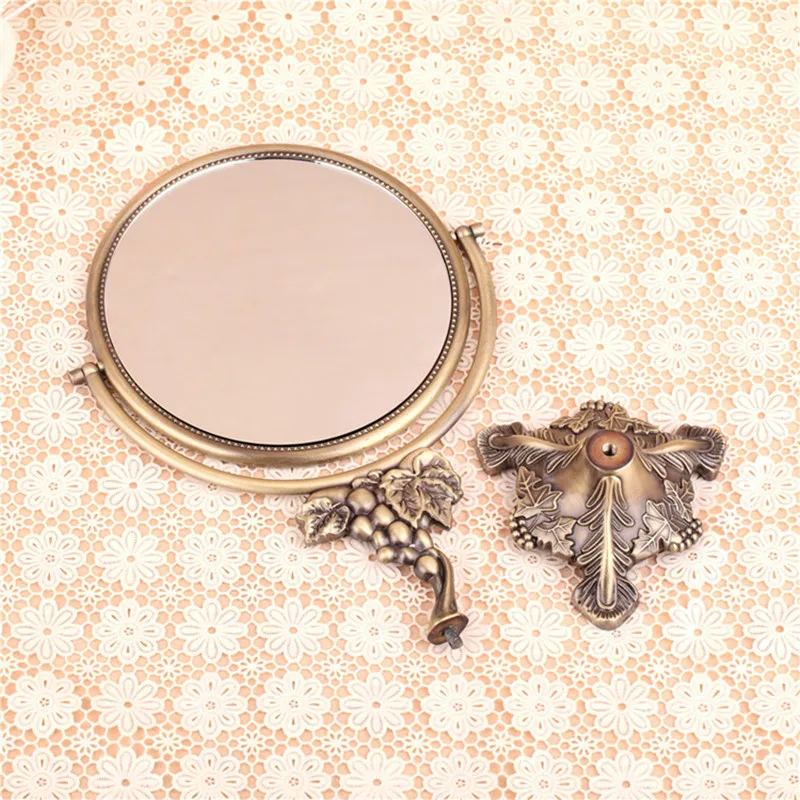 Nordic 360 Rotate Women Dressing Mirrors Vintage Grape Round Handhold HD Mirror Elegant Princcess Makeup Mirror Beauty Specchio
Nordic 360 Rotate Women Dressing Mirrors Vintage Grape Round Handhold HD Mirror Elegant Princcess Makeup Mirror Beauty Specchio
