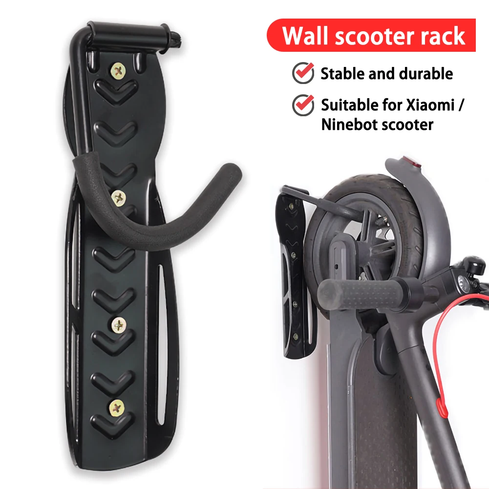 Electric Scooter Wall Holder Anti-skid Wall-mounted Hanging Rack For Xiaomi Max G30 & M365 Pro for Ninebot Scooter Accessories
Electric Scooter Wall Holder Anti-skid Wall-mounted Hanging Rack For Xiaomi Max G30 & M365 Pro for Ninebot Scooter Accessories