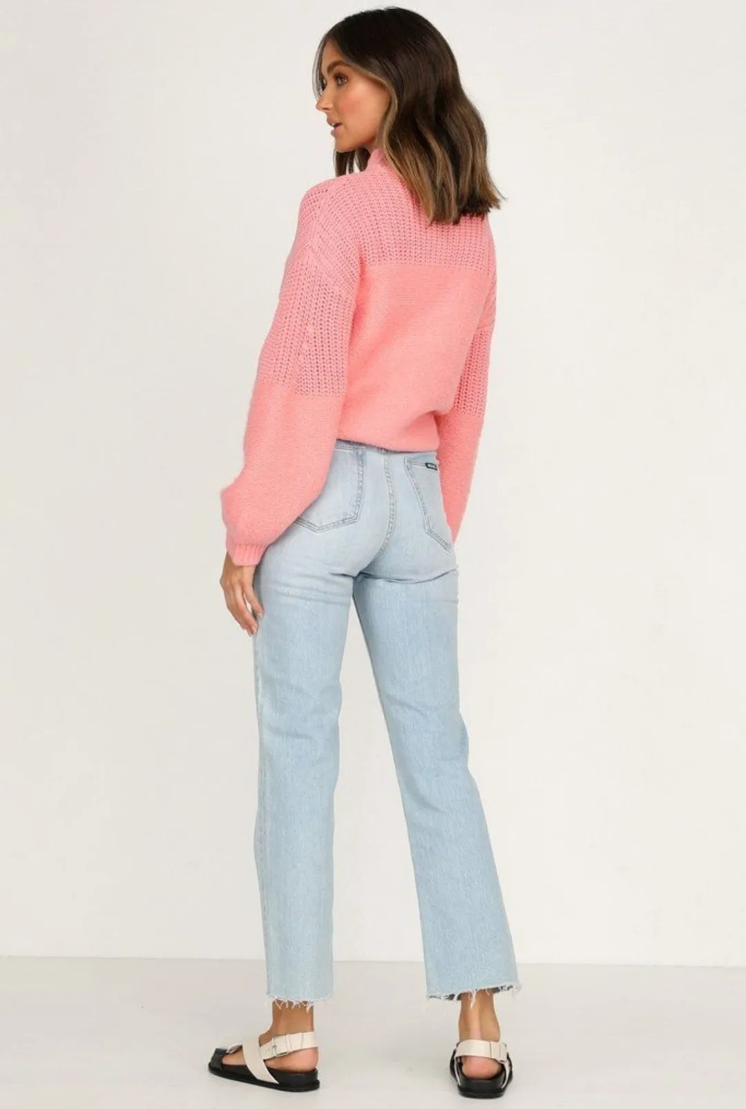 Woman's Sweater 2020 Fashion Solid Stitching Long Sleeve Knitwear Sweater Autumn Winter Casual Streetwear Pullover Sweaters
Woman's Sweater 2020 Fashion Solid Stitching Long Sleeve Knitwear Sweater Autumn Winter Casual Streetwear Pullover Sweaters