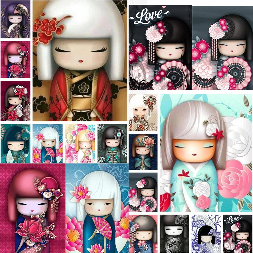 2019 Christmas gifts 5d diamond embroidery full set Japanese doll DIY Diamond Painting Cross stitch Japanese doll decor for home
2019 Christmas gifts 5d diamond embroidery full set Japanese doll DIY Diamond Painting Cross stitch Japanese doll decor for home