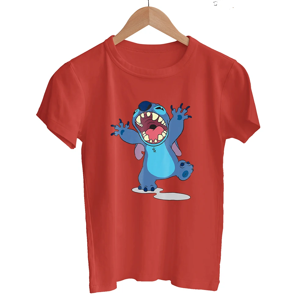 Summer New Products Women T-Shirts Disney Lilo & Stitch Kawaii Printing Short Sleeve Fashion Casual T Shirts Female Comfort Cute
Summer New Products Women T-Shirts Disney Lilo & Stitch Kawaii Printing Short Sleeve Fashion Casual T Shirts Female Comfort Cute