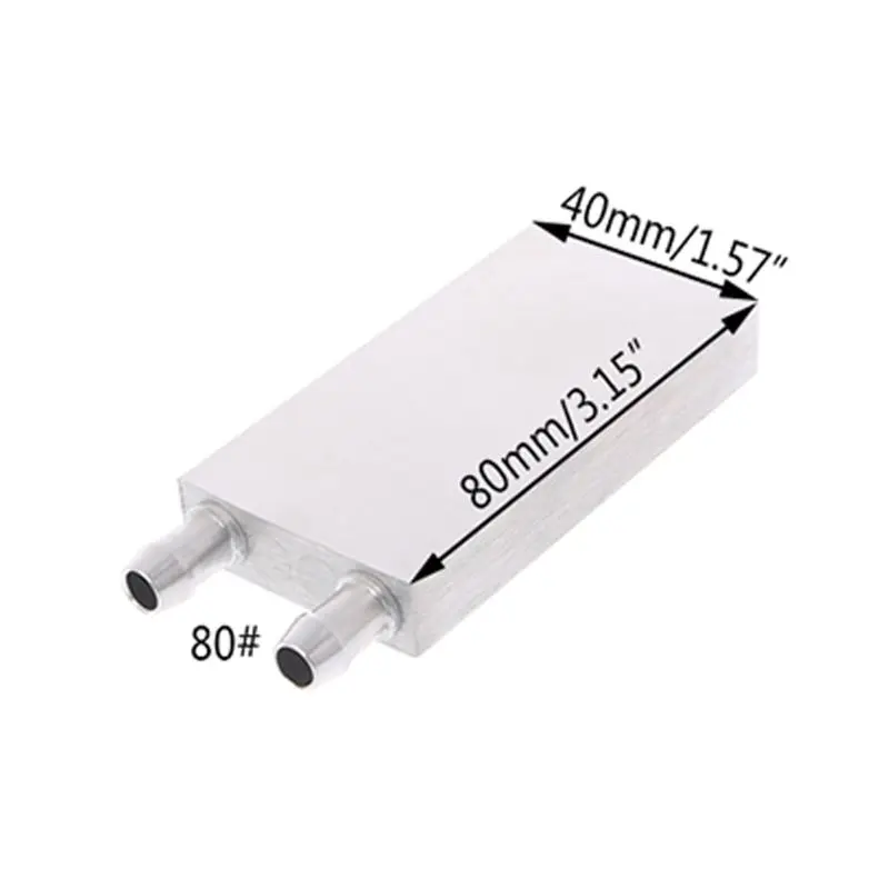 40*120mm Primary Aluminum Water Cooling Block Heat Sink System For PC Laptop CPU 
40*120mm Primary Aluminum Water Cooling Block Heat Sink System For PC Laptop CPU