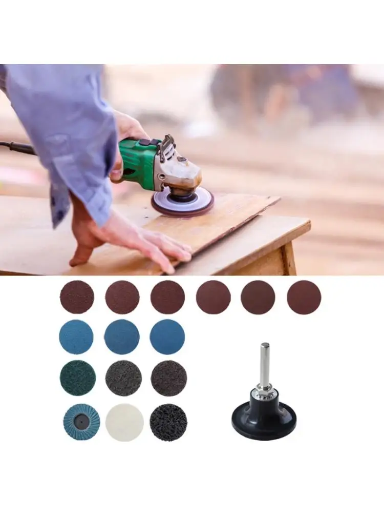 70 Pcs/101 Pcs Flat Professional Flap Discs Roll Grinding Sanding Wheels with Holder for Angle Grinder Abrasive Grinding
70 Pcs/101 Pcs Flat Professional Flap Discs Roll Grinding Sanding Wheels with Holder for Angle Grinder Abrasive Grinding