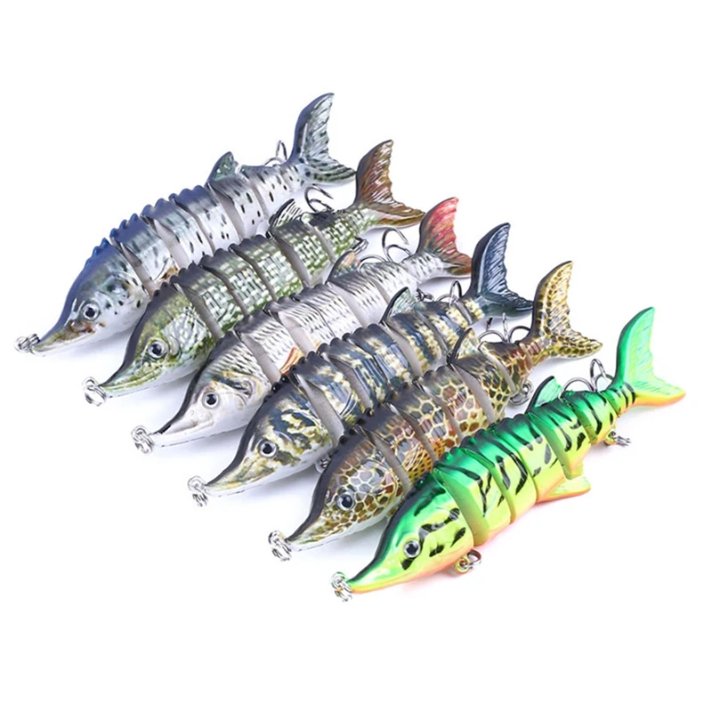 11cm Lure Bait Multi-section Bionic Freshwater Fishing Artificial Bait 5 Inches 9-segment Fishing Bait Durable ABS Material 1PC
11cm Lure Bait Multi-section Bionic Freshwater Fishing Artificial Bait 5 Inches 9-segment Fishing Bait Durable ABS Material 1PC