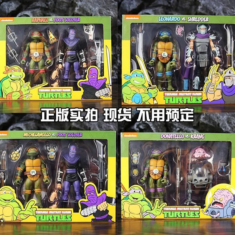 NECA Turtles 7 inch Figure Toy Leonardo Schrader Lange Model Doll Gift for Children
NECA Turtles 7 inch Figure Toy Leonardo Schrader Lange Model Doll Gift for Children