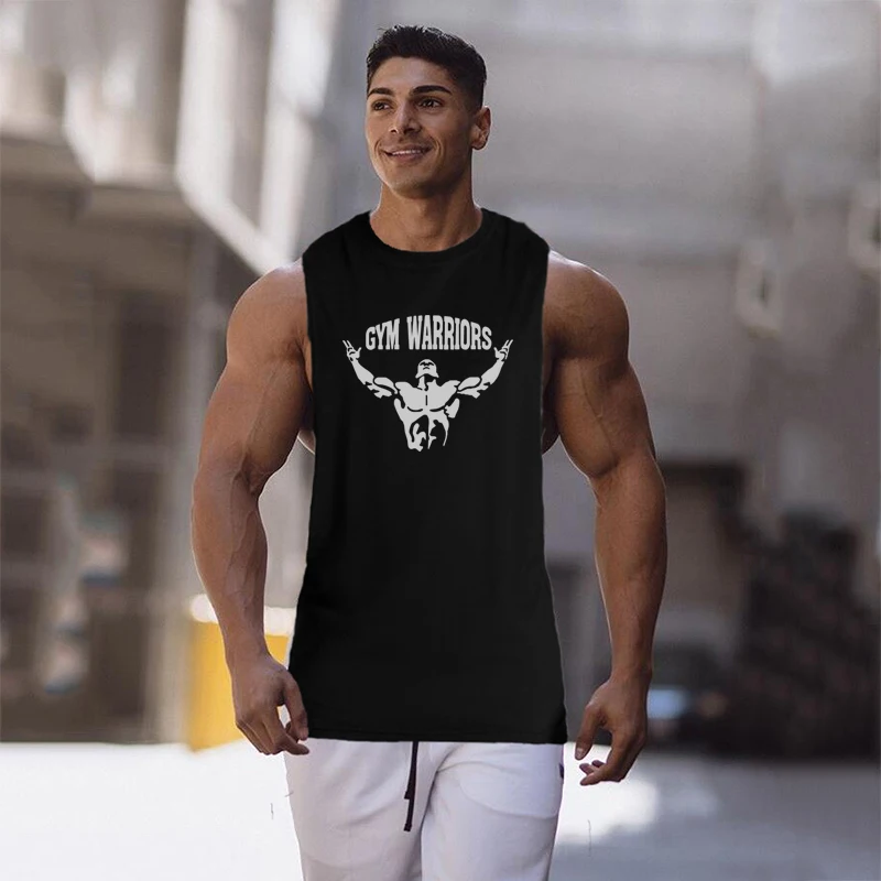 Summer Mens Bodybuilding Vest Workout Cotton Loose Sleeveless Shirt Gym Clothes Stringer Singlet Men Summer Soft Undershirt
Summer Mens Bodybuilding Vest Workout Cotton Loose Sleeveless Shirt Gym Clothes Stringer Singlet Men Summer Soft Undershirt