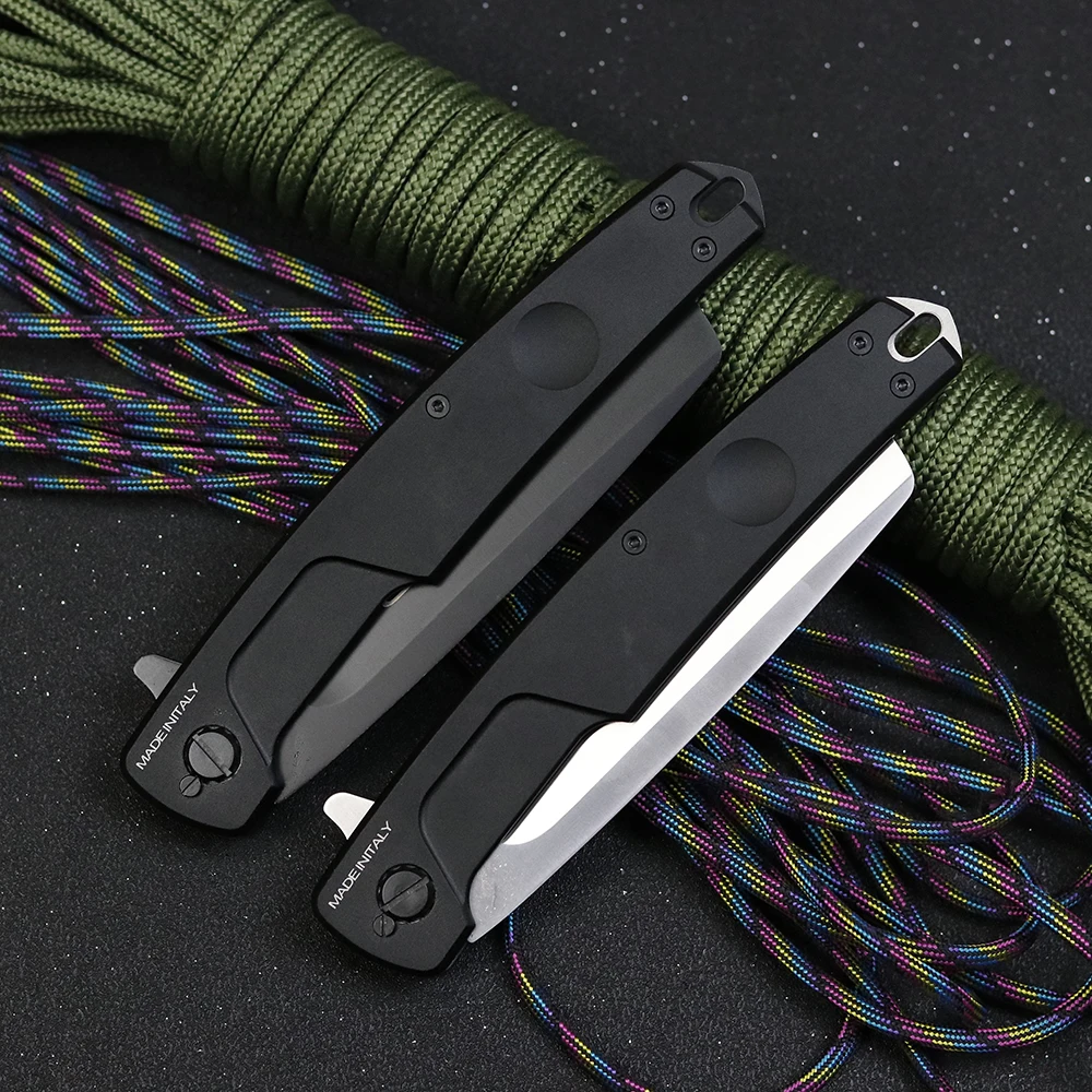 New Extrema T-Razor N690 Blade Aluminum Alloy Handle Ball Bearing Outdoor Kitchen Camp Hunting EDC Fruit Folding Knife
New Extrema T-Razor N690 Blade Aluminum Alloy Handle Ball Bearing Outdoor Kitchen Camp Hunting EDC Fruit Folding Knife