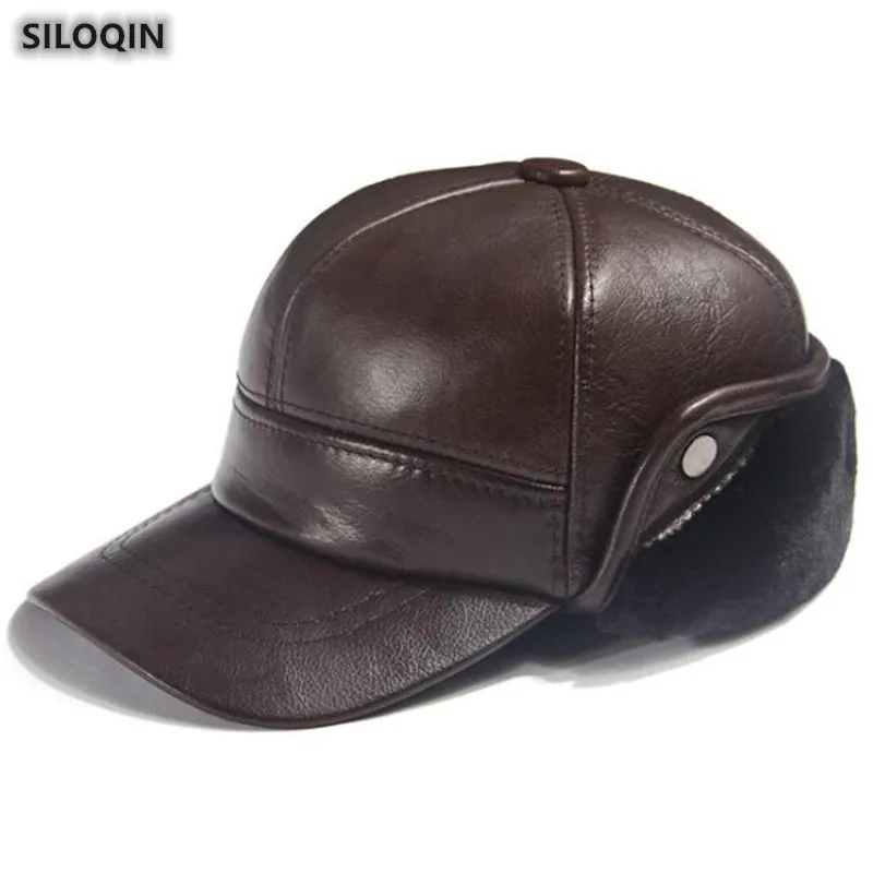 Качественная шапка SILOQIN из натуральной кожи, зимняя модная теплая Бейсболка из воловьей кожи для мужчин, плотные бархатные наушники, шапки, ...
Качественная шапка SILOQIN из натуральной кожи, зимняя модная теплая Бейсболка из воловьей кожи для мужчин, плотные бархатные наушники, шапки, ...