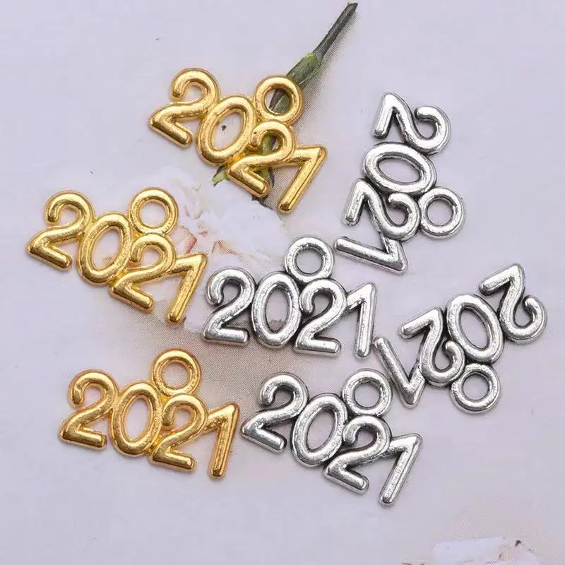 20pcs Metal Alloy Ancient 14*9MM Year Number 2021 Souvenir Charms Pendant Diy Handmade Jewelry Accessories
20pcs Metal Alloy Ancient 14*9MM Year Number 2021 Souvenir Charms Pendant Diy Handmade Jewelry Accessories