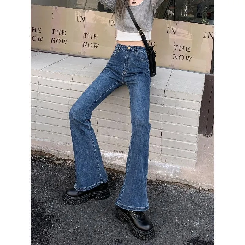 Harajuku High Waist Flare Jeans For Women Summer Autumn Streetwear Vintage Slim Flare Denim Pants Ladies Boot Cut Jeans
Harajuku High Waist Flare Jeans For Women Summer Autumn Streetwear Vintage Slim Flare Denim Pants Ladies Boot Cut Jeans