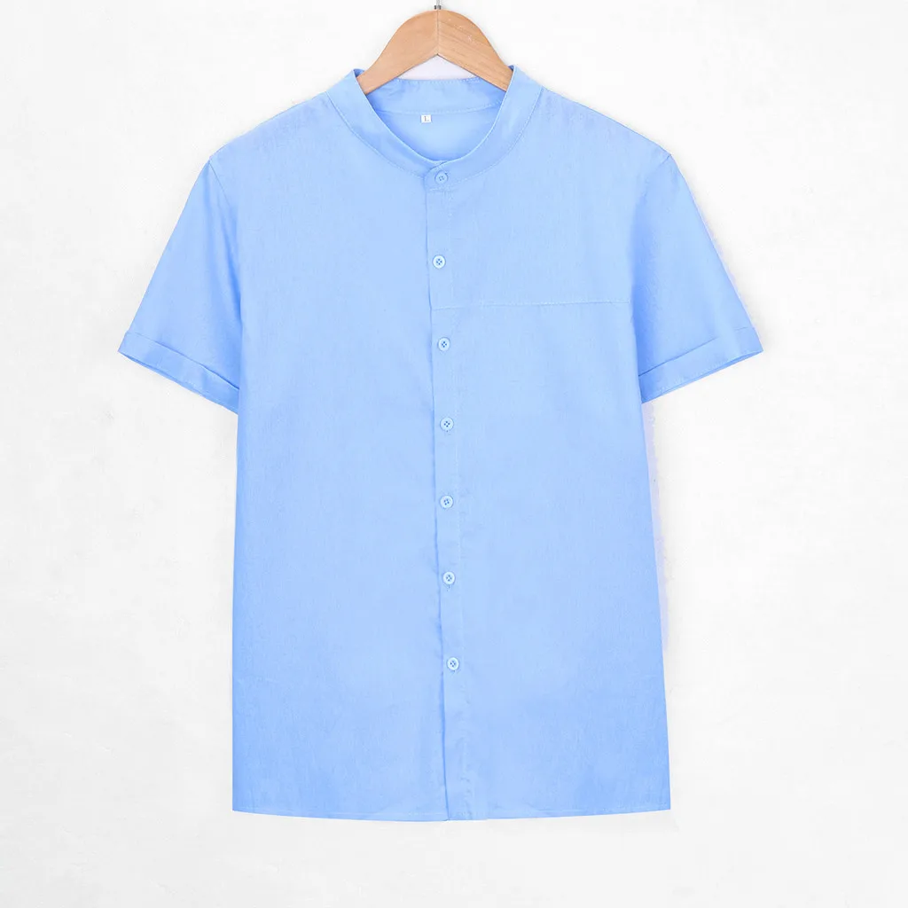 Men Baggy Tops Cotton Linen Solid Color Short Sleeve Retro Tops Blouse Shirts For Men Camisas De Hombre Business Shirts 2021
Men Baggy Tops Cotton Linen Solid Color Short Sleeve Retro Tops Blouse Shirts For Men Camisas De Hombre Business Shirts 2021