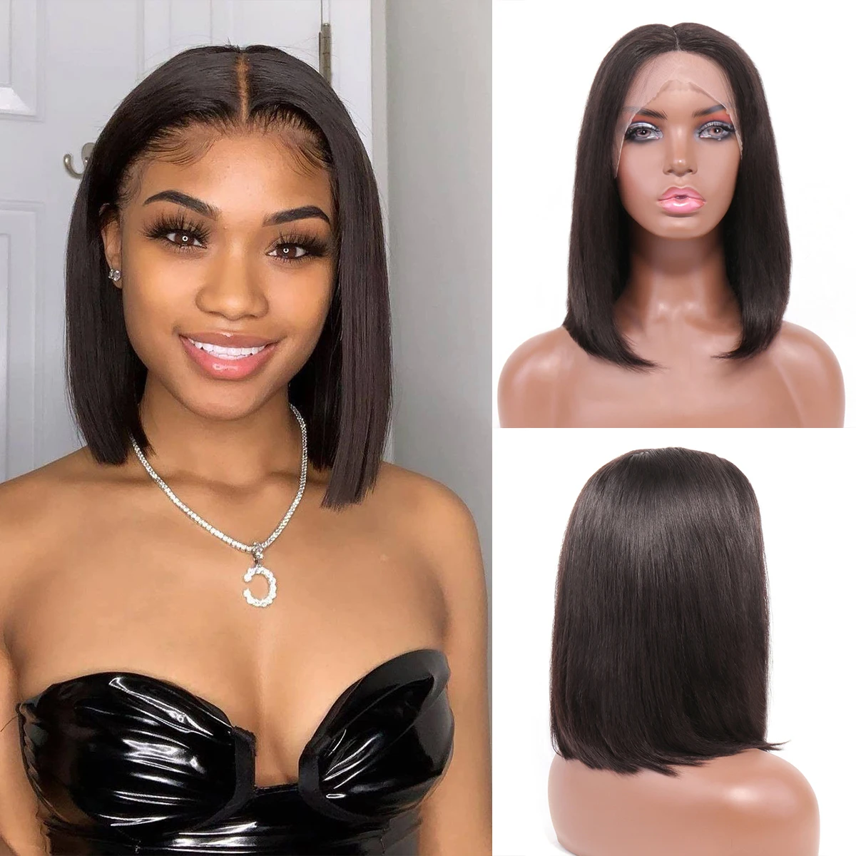 Bob Lace Front Wigs Bob Wig Frontal Wig 13x4 Straight Lace Front Wig Pre Plucked Bleached Knots Wigs 150 Remy Closure Wig
Bob Lace Front Wigs Bob Wig Frontal Wig 13x4 Straight Lace Front Wig Pre Plucked Bleached Knots Wigs 150 Remy Closure Wig