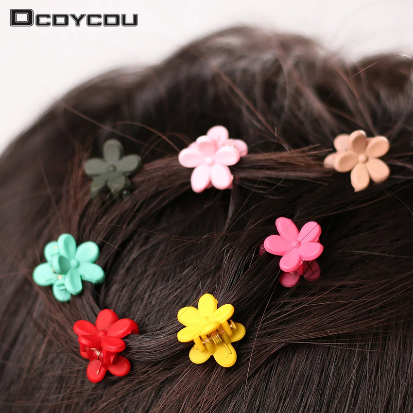 20PCS Fashion Hair Accessories Hairpins Small Flowers Gripper Korean Children 4 Claws Plastic Hair Clip Clamp
20PCS Fashion Hair Accessories Hairpins Small Flowers Gripper Korean Children 4 Claws Plastic Hair Clip Clamp