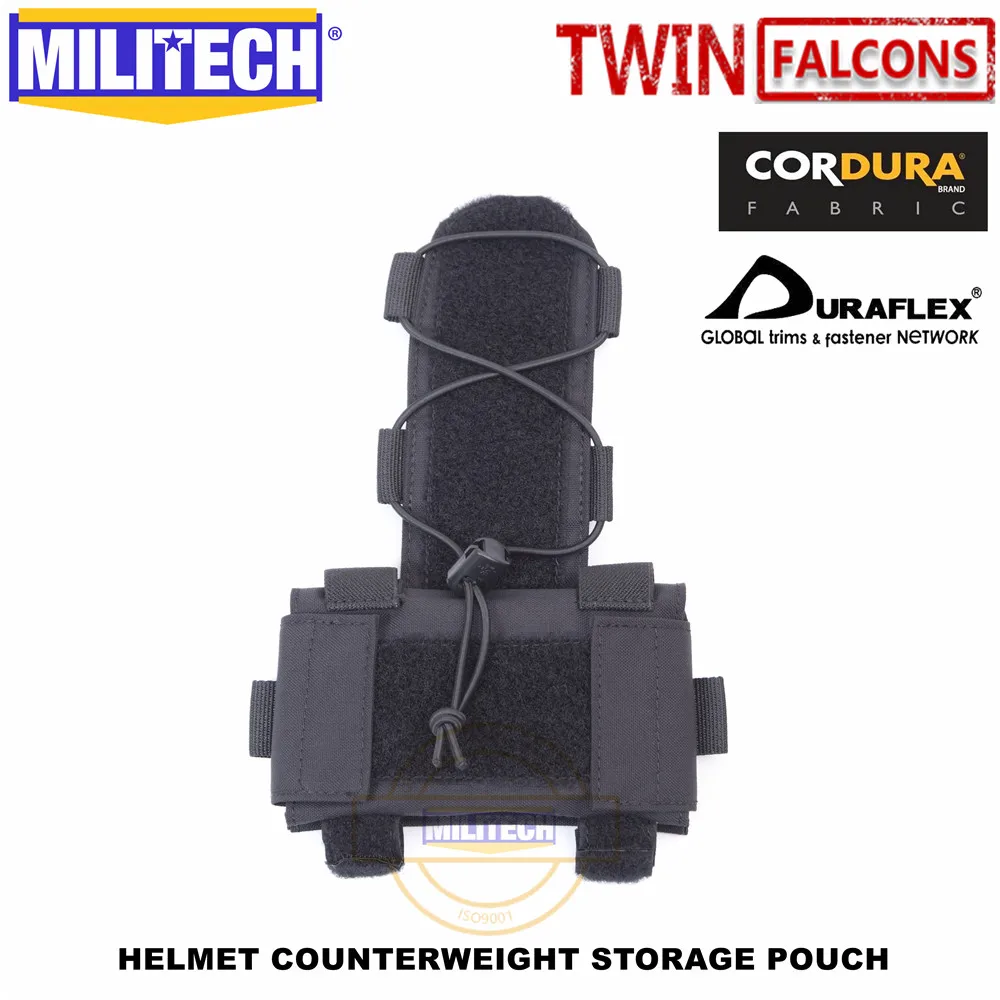 MILITECH twinfalcon TW противовес на шлем сумка для хранения аккумулятора тактический