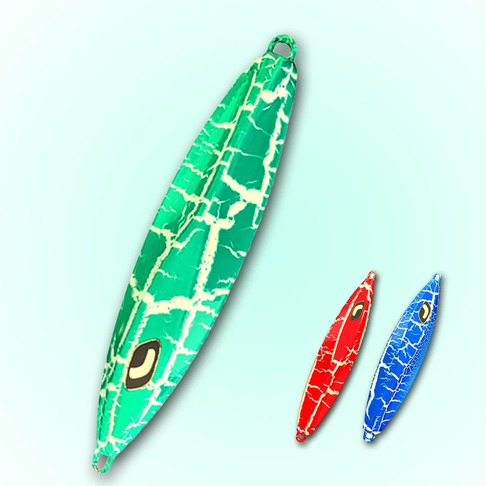 100g/150g/200g Luminous Slow Metal jig Fishing Lure Fast Sinking Pesca Wobblers Artificial Bait Saltwater Fishing Tackle 2021
100g/150g/200g Luminous Slow Metal jig Fishing Lure Fast Sinking Pesca Wobblers Artificial Bait Saltwater Fishing Tackle 2021